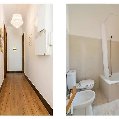 Renovated In Central Belem 15 Minutes From The River *